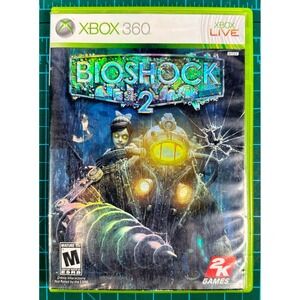 BioShock 2 Xbox 360 Game 2K Games NTSC With Manual Complete CIB 39553-3